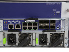 Firewall SRX1400-CHAS-A SRX1K-NPC-SPC-1-10-40 SRX1K-RE-12-10 SRX1K-SYSIO-GE 2X DS-1050-3-001-FFR R INF1 Juniper SRX1400 6Ports 1000Mbits And 6Ports SFP 1000Mbits 2x PSU 1000W Managed Rails (4)
